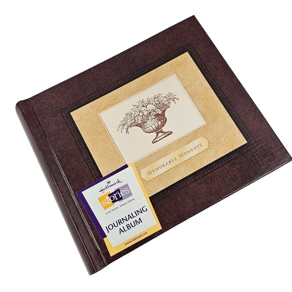 Hallmark Stories Journaling Album Memorable Moments Photo Safe PHA8027 4x6 - Picture 1 of 12